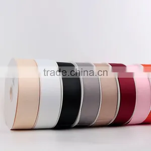 Cheap Wholesale Polyester 1" High Quality Striped Grosgrain Wire Edged Ribbon thumbnail-2