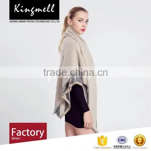 Custom Winter Large Size Artificial Cotton Shawl thumbnail-1