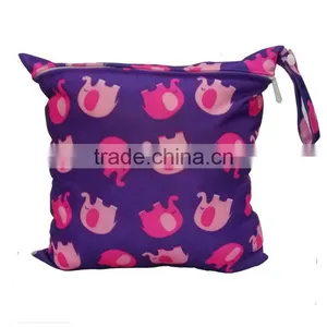 Reuseable & Waterproof Wet Dry Diaper Bags for Cloth Diapers thumbnail-1