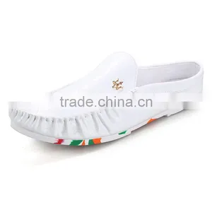 Fashion pu Leather Peas Shoes Casual for Men High Quality, Adults Camouflage Men Casual Shoes Sample for Male thumbnail-1