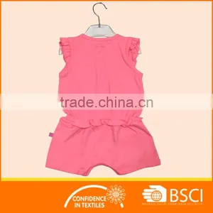 Rose Red Nice Clothing Baby Romper Onesie thumbnail-2