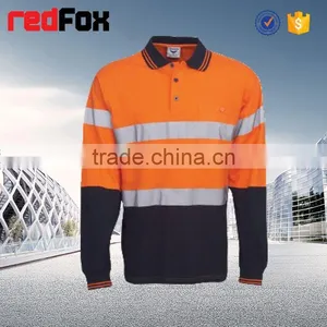 Vehicle Reflect Safety Red T-shirts Polo Long Sleeves Sports Safety Yellow T-shirts T-shirt Printer ce En471 thumbnail-3
