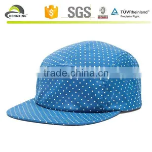 Super Awesome Leopard Cheetah Leather Applique 5 Panel Cap thumbnail-4