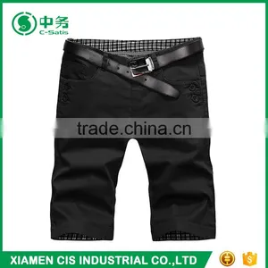 New Fashion Summer 100% Cotton Bermuda Shorts for Men thumbnail-4