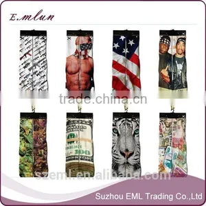 Custom Knee High Cotton Sports Personality Socks Elite Socks Basketball Socks Wholesale thumbnail-2