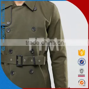 Fine Workmanship Double-breasted Fashion Winter Coat Factory thumbnail-3