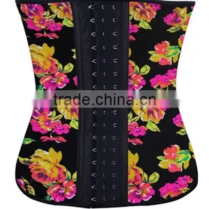 Women Puprle Pink Corset Shaper Waist Cincher Waist Training Corsets Wholesale thumbnail-1