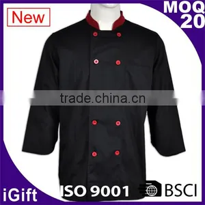 Factory Directly Purchase Fast Food Restaurants Uniform Black thumbnail-1