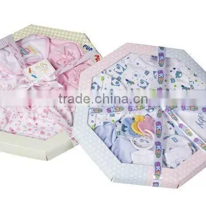 Baby 6pcs Gift Box/baby Wear/wholesale Baby Clothes/baby Garments thumbnail-1