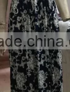 2017 Most Fashion Totem Pattern Halter Neck Party Wear Long One Piece Ethnic Woman Dress thumbnail-1