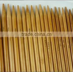 Double Pointed Smooth Bamboo Charcoal Stick Needle Sweater Knitted Needle thumbnail-1