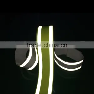 Silver Yellow High Visible Reflective Tape for Firefighter thumbnail-5