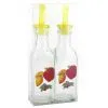 Decorated Oil Glass Bottles thumbnail-1