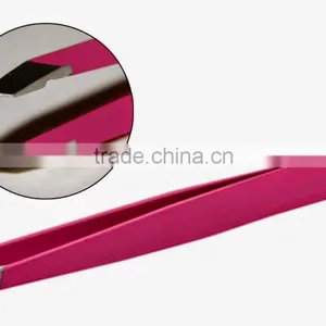Best Quality Eyebrow Tweezers/ Slanted Tip Tweezers for Eyebrows thumbnail-1