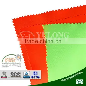 Wholesale EN20471 Poly/cotton hi Vis Fluorescent Fabric for Reflective Clothing thumbnail-3