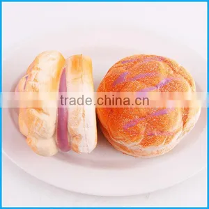 China Wholesale Stress Release Squishy Fake Bread Soft Slow Rising Squishy Toys thumbnail-1