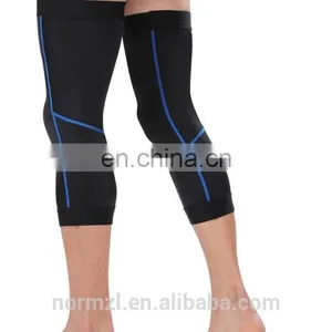 Custom Compression Sports Leg Sleeve Mens Basketball Leg Sleeve Balck thumbnail-3