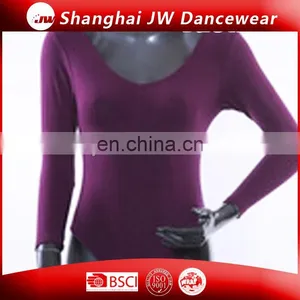 Long Sleeve Dance Leotards thumbnail-1