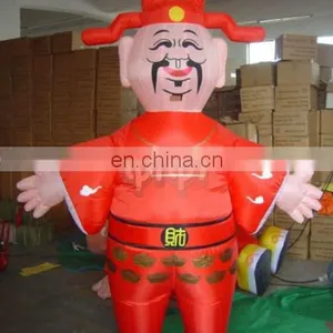 Newest Chinese God Of Fortune Inflatable Cartoon Car-075 thumbnail-1