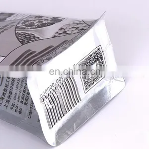 China Wholesale Custom Aluminum Foil Flat Bottom Stand up Pouch Bag With Spout For Vinegar thumbnail-4