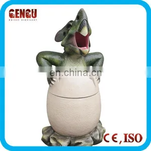 Large Metal Outdoor Environmental Dustbin thumbnail-1