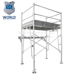 Factory Directly Sale Galvanized Construction Main Frame Scaffolding Painted Made In China thumbnail-1