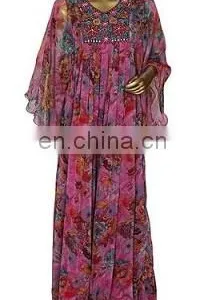 Casual And Beautiful Abaya Cotton Rayon Kaftan thumbnail-1