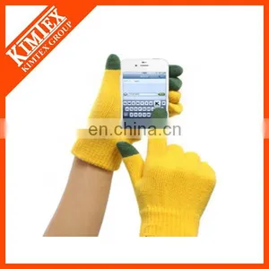 Promotional Custom Knit Acrylic Smartphone Gloves thumbnail-1
