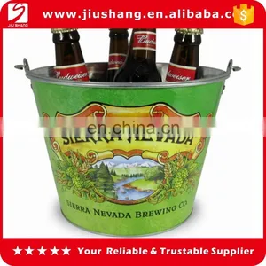 Stainless Steel Beer Bottle Cooler Ice Bucket With Customized Logo thumbnail-1