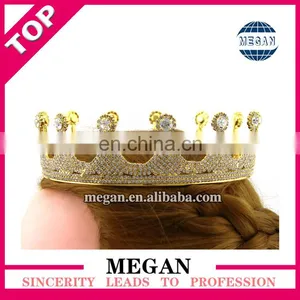 Fashion Design Women Crown Jewelry Hair Crown Bride Tiara Wholesale thumbnail-4