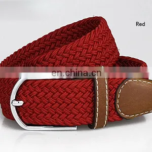 OEM Casual Dresses Alloy Buckle Canvas Fashion Design Lady Women Belt thumbnail-1