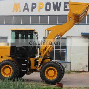 3.0ton Ship Cargo Hold Cleaning Wheel Loader, Harbor Dedicated Loader thumbnail-1