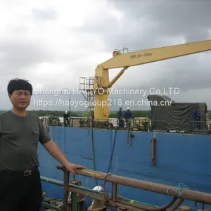 Fixed Boom Hydraulic Cargo Ship Crane Manufacturer Price thumbnail-1
