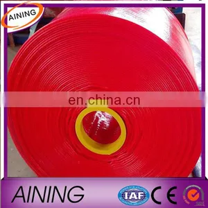 Blue, Black, Red 1inch Agricultural Irrigation Pump PVC Layflat Water Hose thumbnail-4