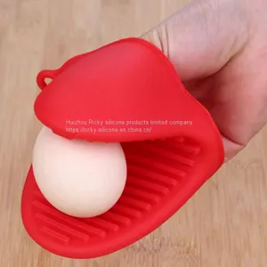1 x Silicone Heat Resistant Oven Pot Baking Glove Mitt Tool Holder Kitchen Tool thumbnail-2