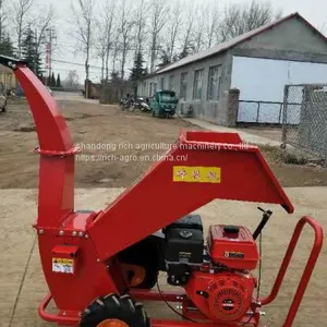 Tree Shredder Hire Gas Wood Chipper With Gasoline Engine thumbnail-2