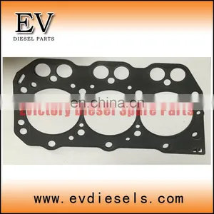 2 Pcs Yanmar 3TN74 3D74 3TNA74 3TNE74 Cylinder Head Gasket for IHI ZX22U-2 Excavator thumbnail-2