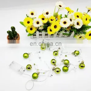 Christmas Decoration Plastic Ball Copper Wire String Light For Home Decoration thumbnail-2