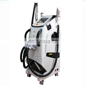 High Quality Hair Removal Beauty Machine E-light Ipl rf Q-switched nd Yag Laser 3 Handle thumbnail-3