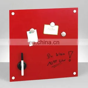 China Manufacture Magnetic Tempered Glass Writing White Glass Board thumbnail-1