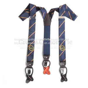 Custom Microfiber Woven Suspenders Custom Suspenders Supplier Personalized Suspenders thumbnail-2