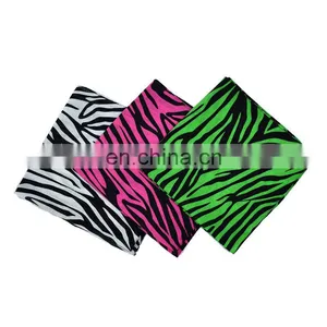 Personalized Seamless Bandana Cotton Square Fashion Bandanas Custom Logo Sports Headband Kerchief for Sale thumbnail-2