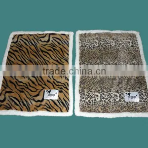 Pet Product,sherpa Blanket With Animal Print thumbnail-1