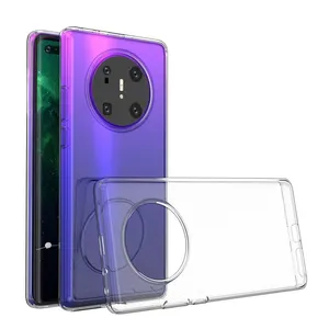 Eco Friendly Transparent Wholesale Clear Cellphone Case Cover For Huawei Mate20 30 40 50 Pro thumbnail-1