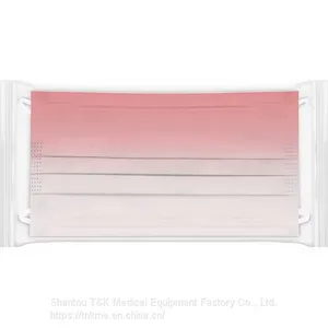 3 Ply Type I Medical Disposable Mask (Red Gradient) CE Marked and Meets the Requirements of EN14683:2019 Type I thumbnail-3