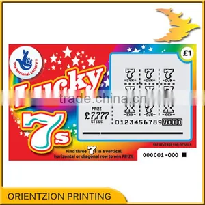 Lottery Ticket Printing, Lottery Card Printing. thumbnail-5