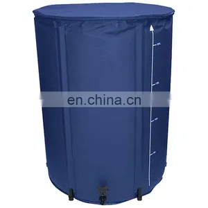 250 Liter Plastic Jumbo Rain Water Barrels Rainwater Tank for Rain Gathering Rainwater Harvesting Tank thumbnail-3