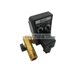 Lavatory Sink Valves Black ac Motor Brass Check for Medical Tube End Drain Valve thumbnail-1