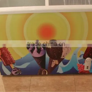 Supermarket Sliding Door Commercial Display Freezer With CE/ROHS thumbnail-1