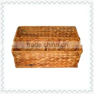 2013 Woven Water Hyacinth Basket thumbnail-1